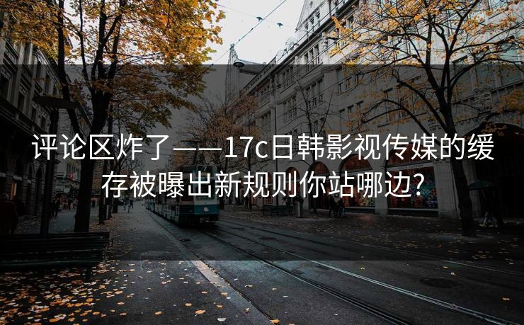 评论区炸了——17c日韩影视传媒的缓存被曝出新规则你站哪边?